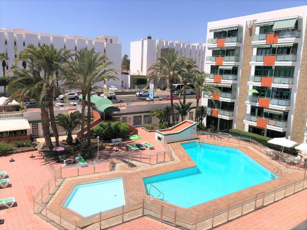 Fm Beach Home - Renovated Apartment With Swimming Pool Near Maspalomas Dunes & Beach 普拉亚戴尔雷安格莱斯 外观 照片
