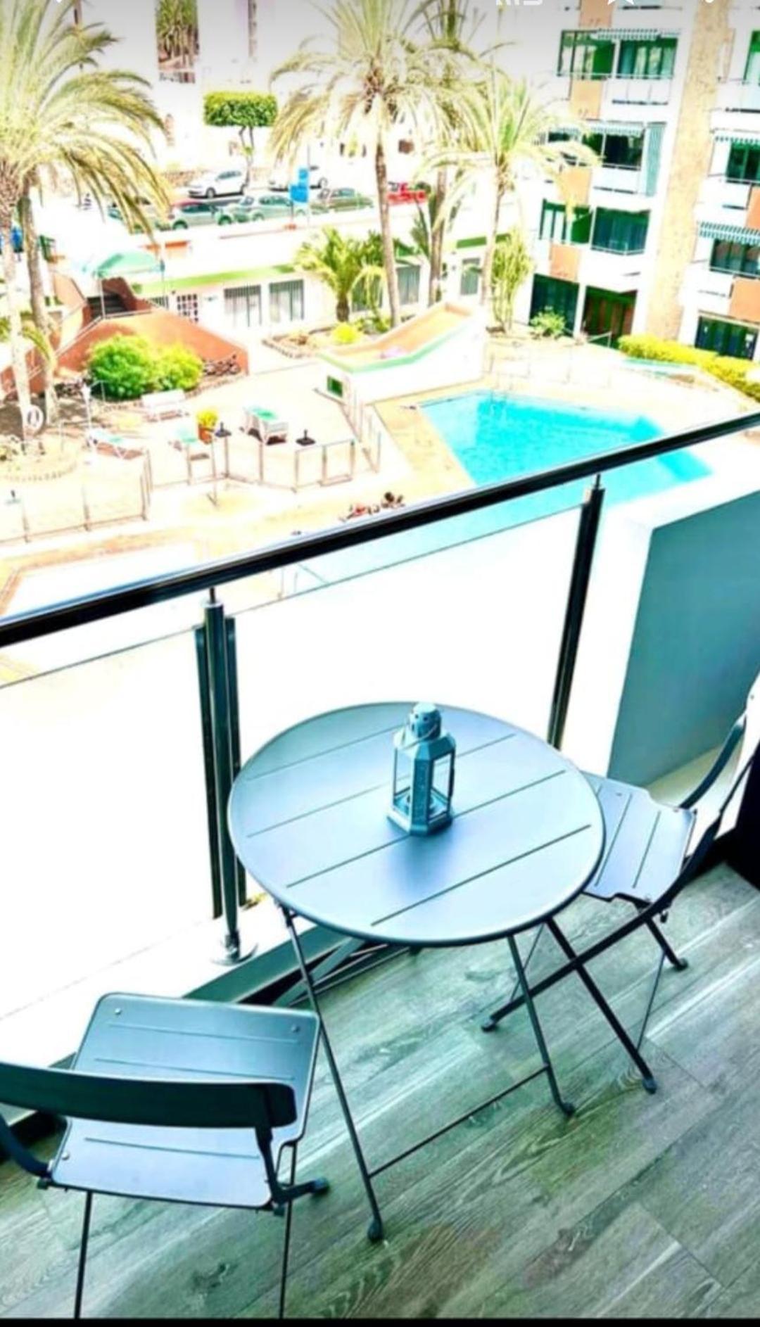 Fm Beach Home - Renovated Apartment With Swimming Pool Near Maspalomas Dunes & Beach 普拉亚戴尔雷安格莱斯 外观 照片